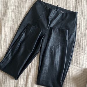 PAIGE high waisted leather pants